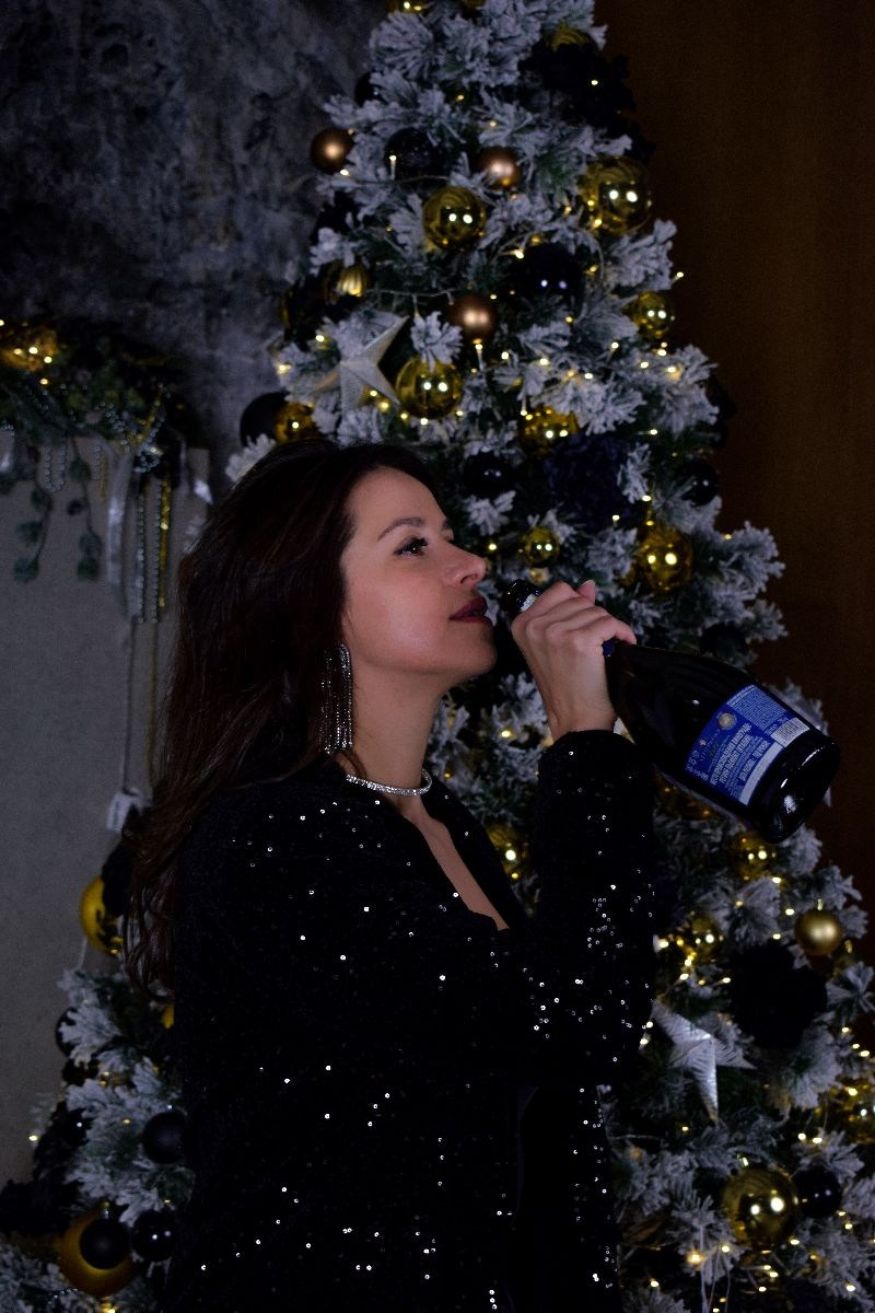 Кристина Новый год (2023г). Фотограф Москва