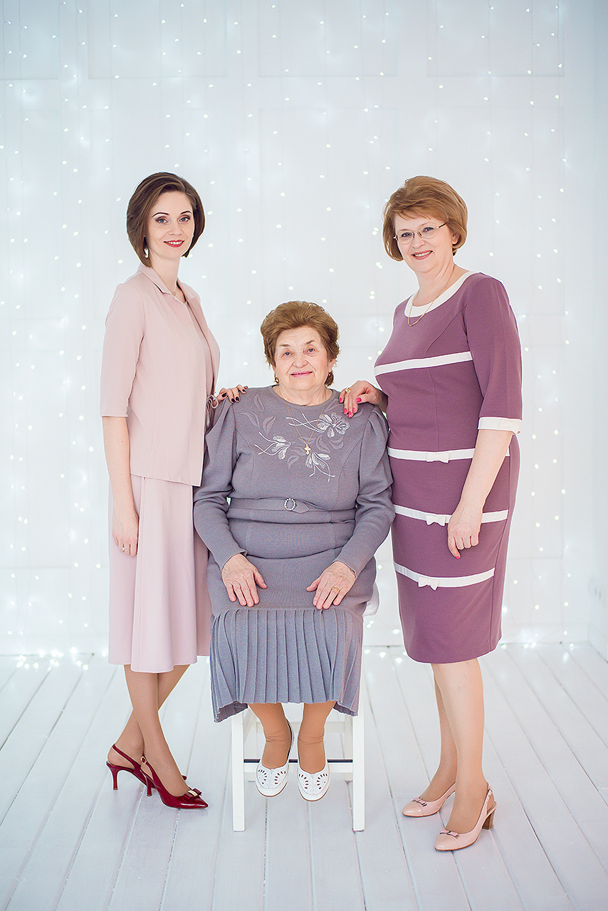 Три поколения. Фотограф Ростов-на-Дону Белла Керимова