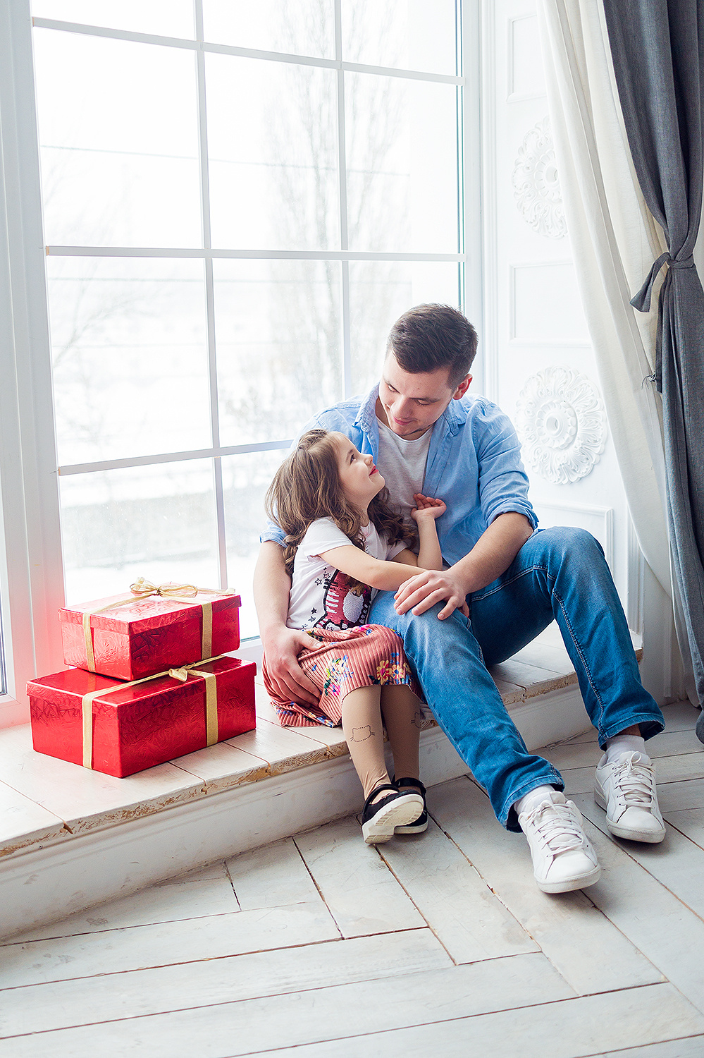 Новогодняя семейная съемка. Фотограф Ростов-на-Дону Белла Керимова