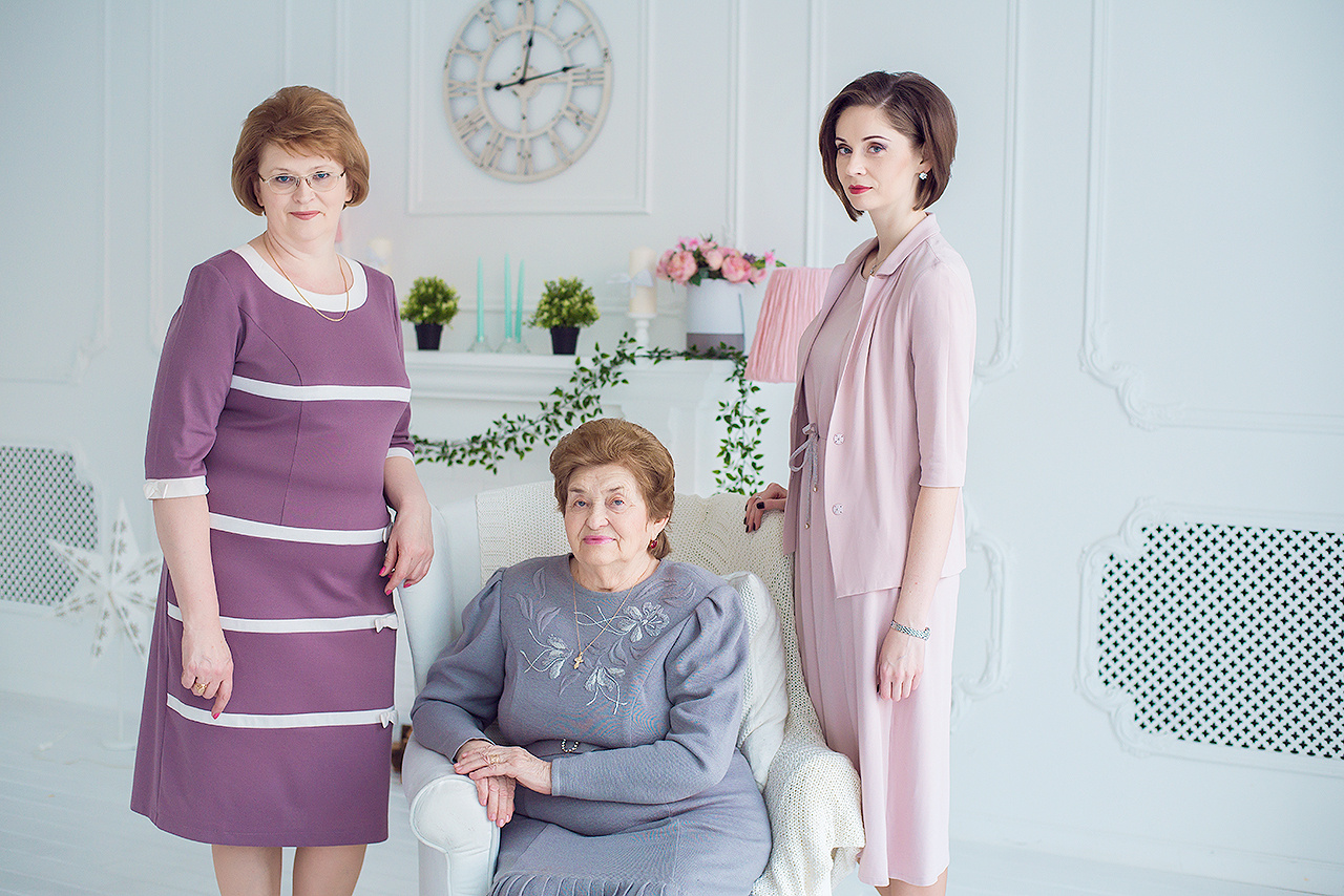 Три поколения. Фотограф Ростов-на-Дону Белла Керимова