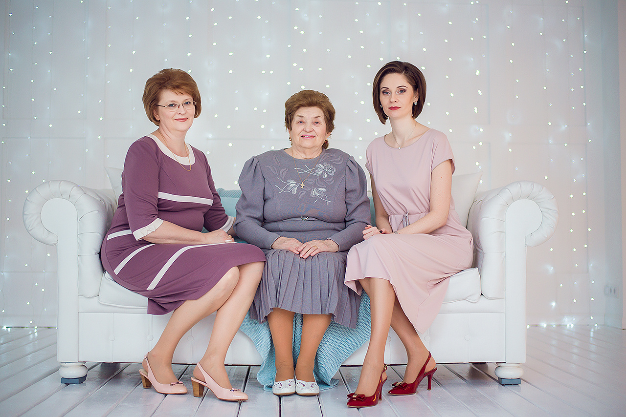 Три поколения. Фотограф Ростов-на-Дону Белла Керимова