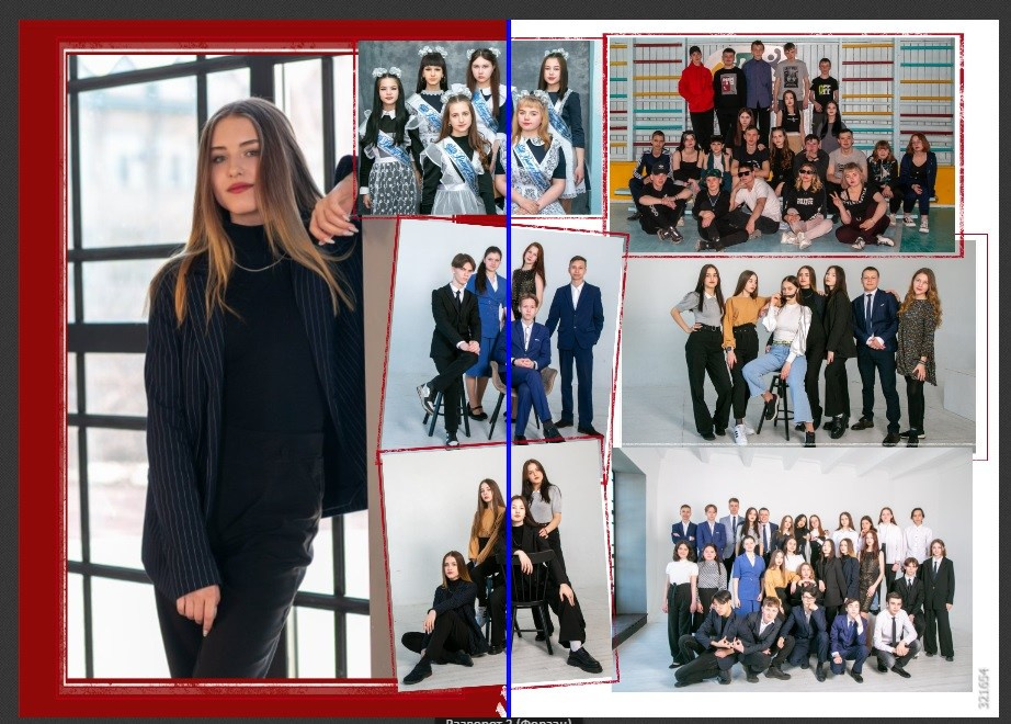 Примеры наполнения альбома. Школьный фотограф г. Чита