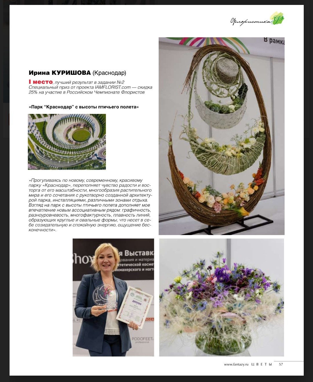 Российские журналы. Портретный фотограф в Краснодаре Надежда Елынко