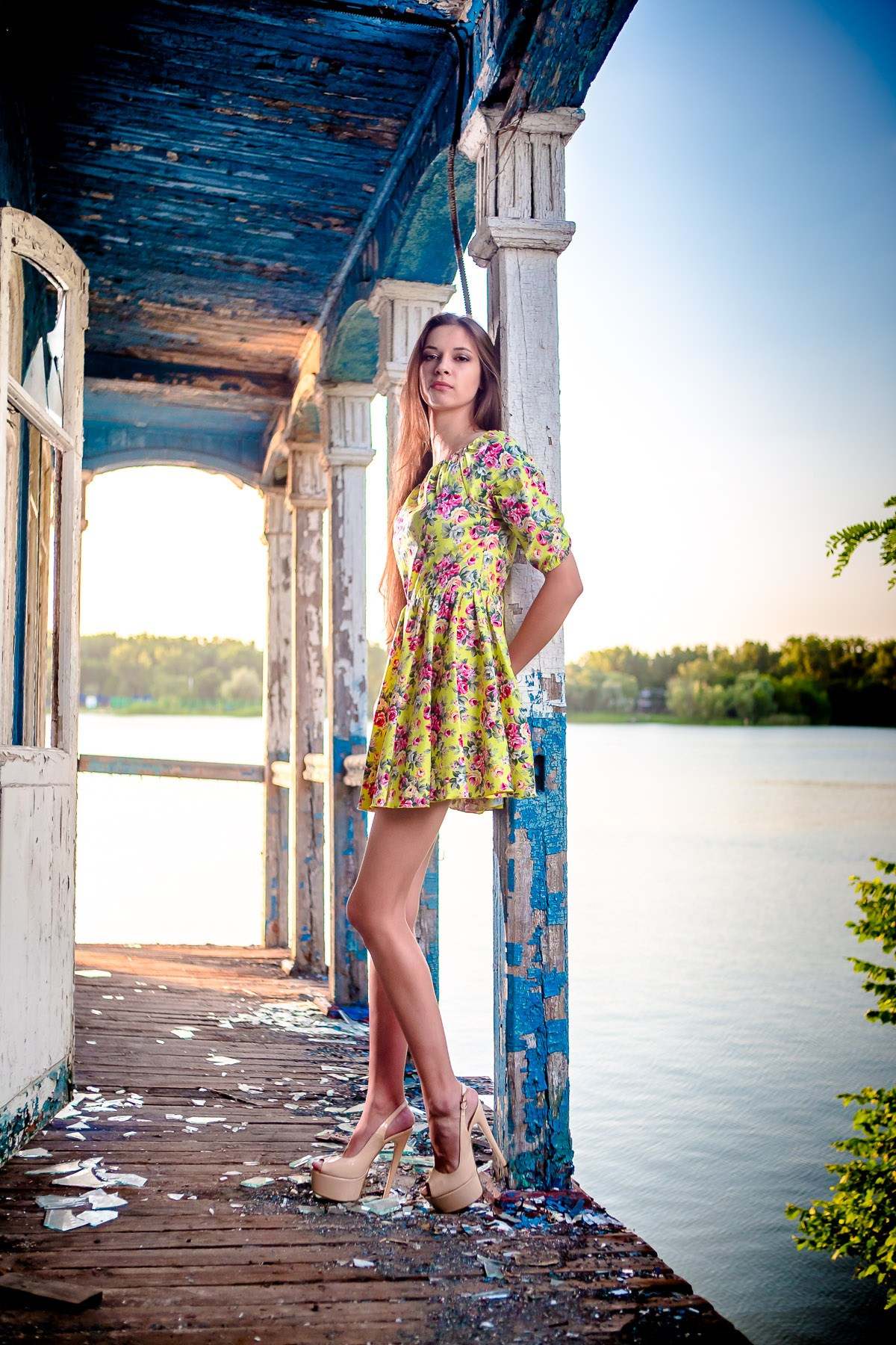 Съемка для модельного агентства «VUV Models». Максим Матвийченко и Виктория Басова профессионалы своего дела