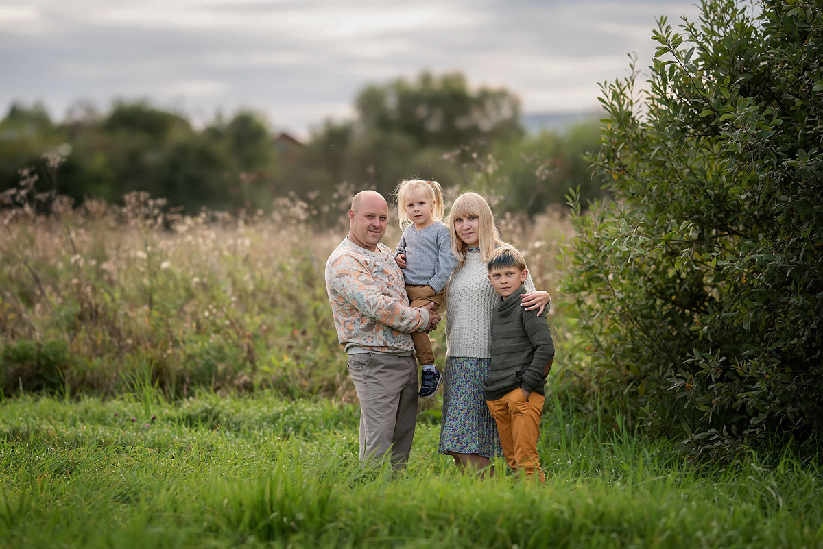 Семьи. Семейный и детский фотограф в Москве и Туле