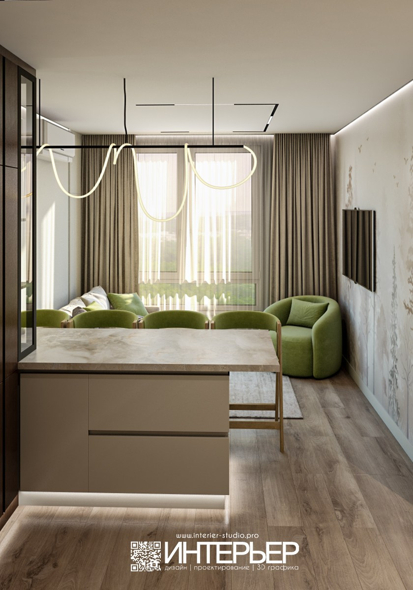 Портфолио. Дизайн интерьера, 3D визуализация и 3D моделирование. Создание проектов и чертежей. КМВ: Кисловодск, Пятигорск, Ессентуки и удаленно