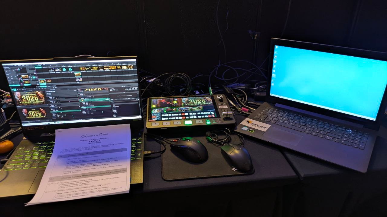 Новогодняя ночь 2025/26 в Ramada. Video Crew