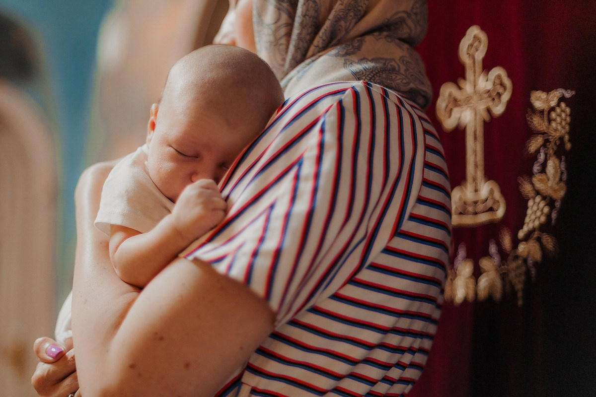 Крестины Андрея. Репортажный фотограф Борис Геер