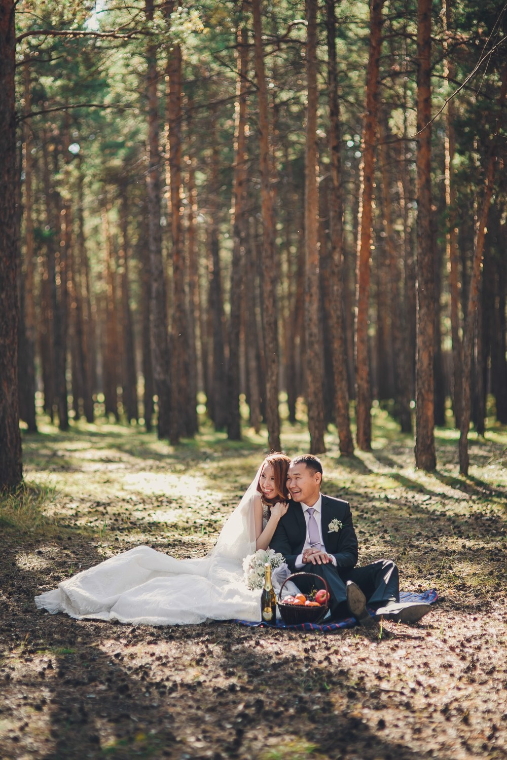 Летнее свадебное фото. Фотограф Надежда Куин, Якутск