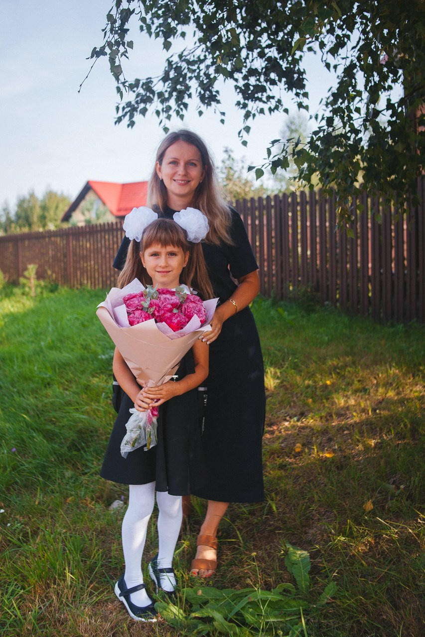 1 сентября в «Квадратике». Семейный фотограф во Всеволожске и Санкт-Петербурге Юлия Капустина