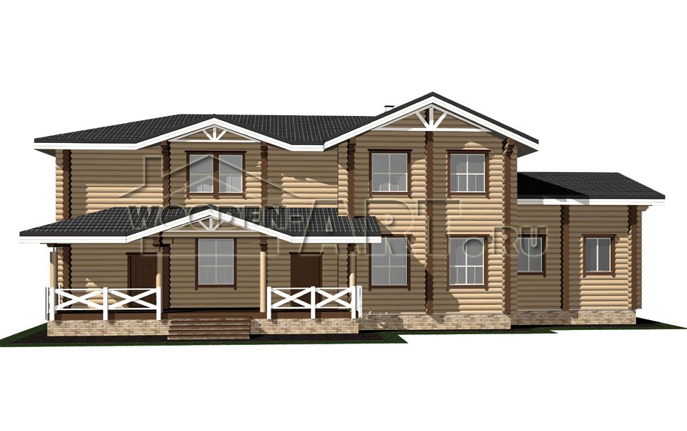 «Воронцово» 543 кв. м. Проекты деревянных домов