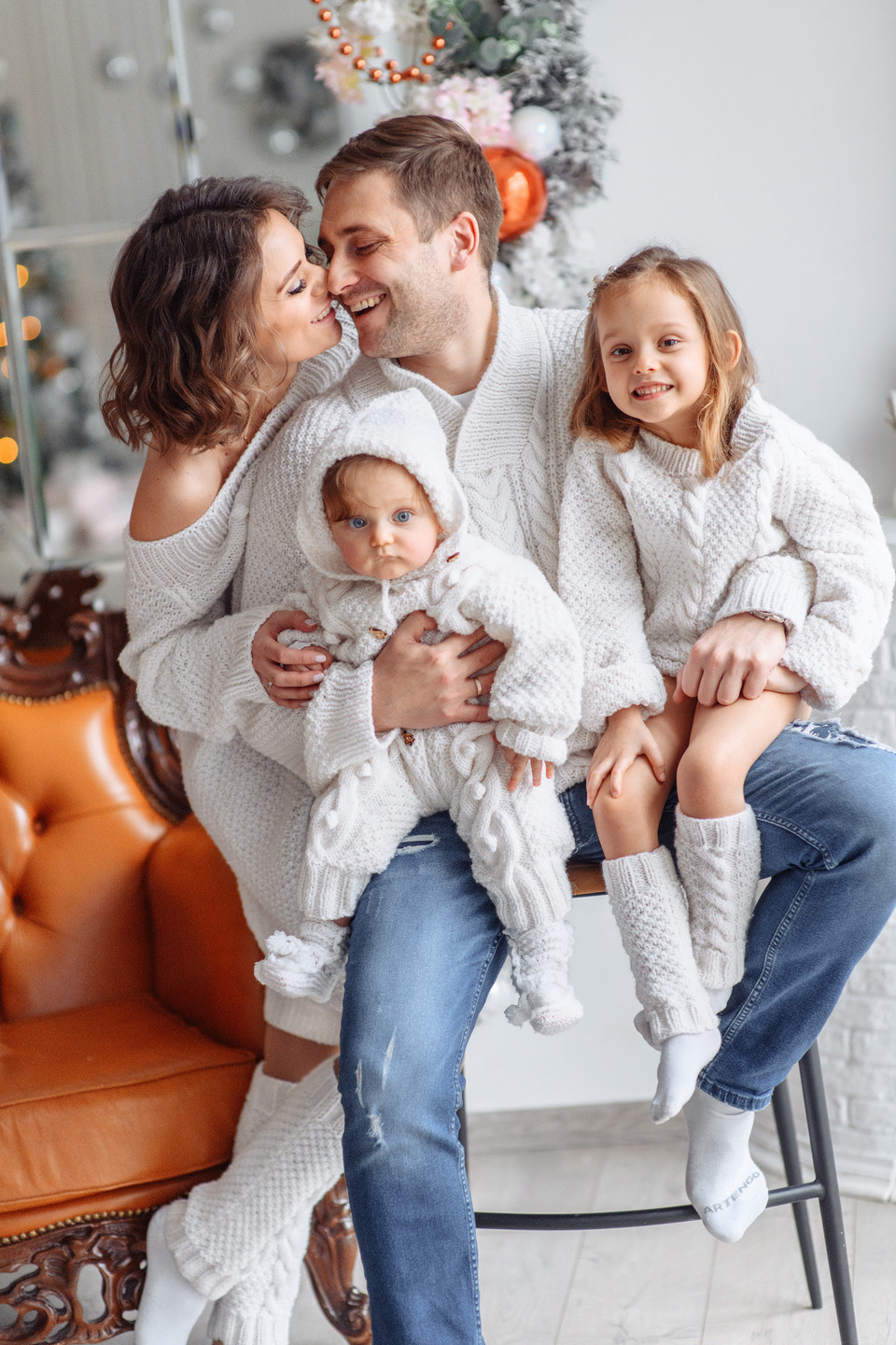 Новогодняя фотосессия в студии. Свадебный и семейный фотограф в Уфе | Винс Константин | Фотопроекты