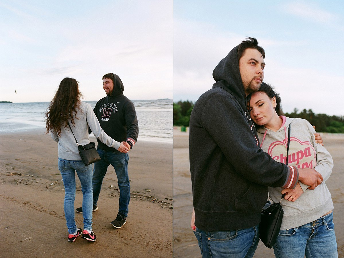 Андрей и Катя. Свадебный и семейный пленочный фотограф в Петербурге Истомина Ирина