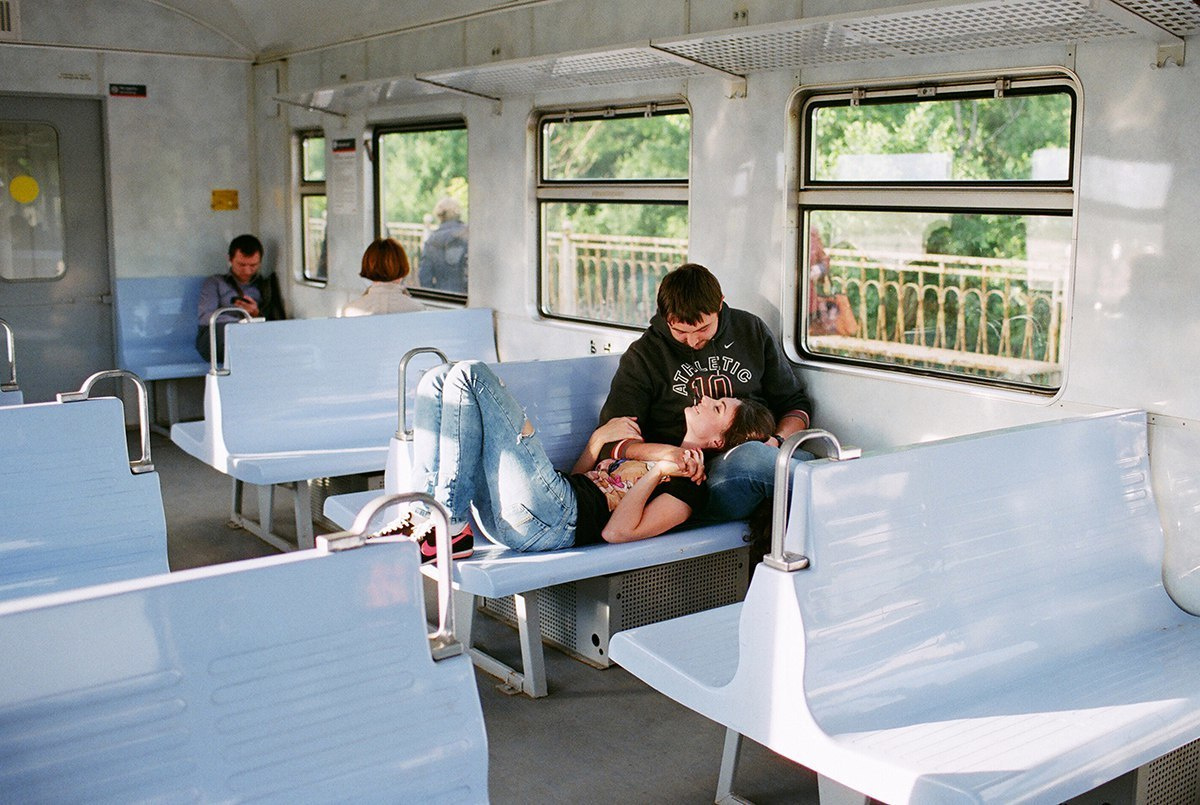 Андрей и Катя. Свадебный и семейный пленочный фотограф в Петербурге Истомина Ирина
