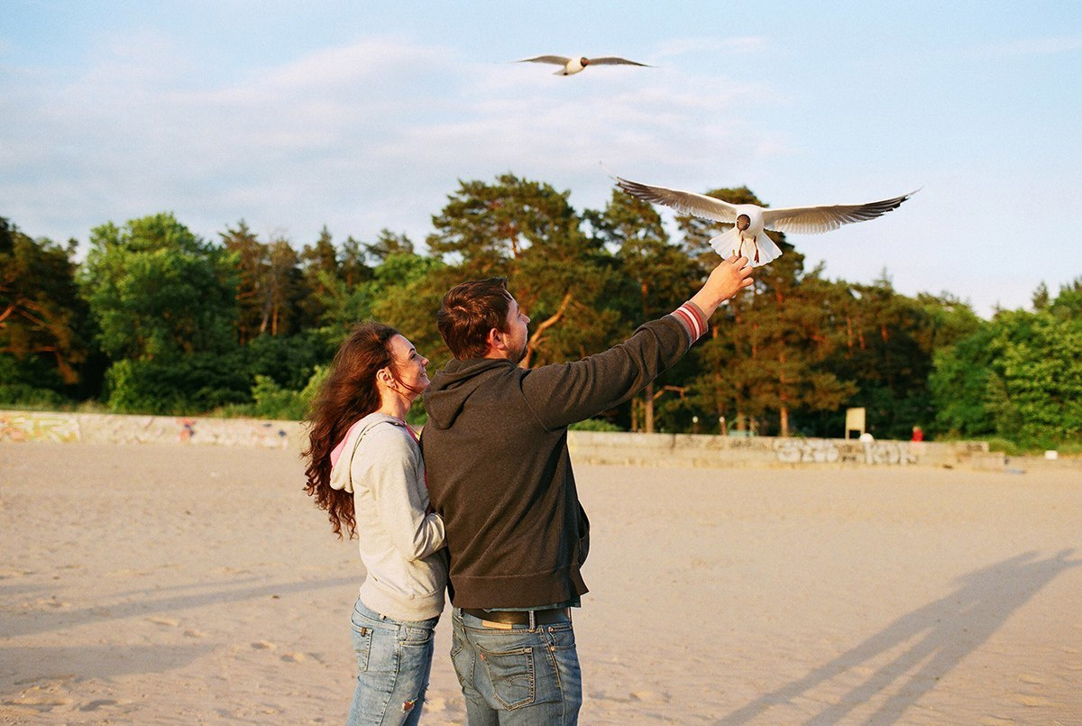 Андрей и Катя. Свадебный и семейный пленочный фотограф в Петербурге Истомина Ирина
