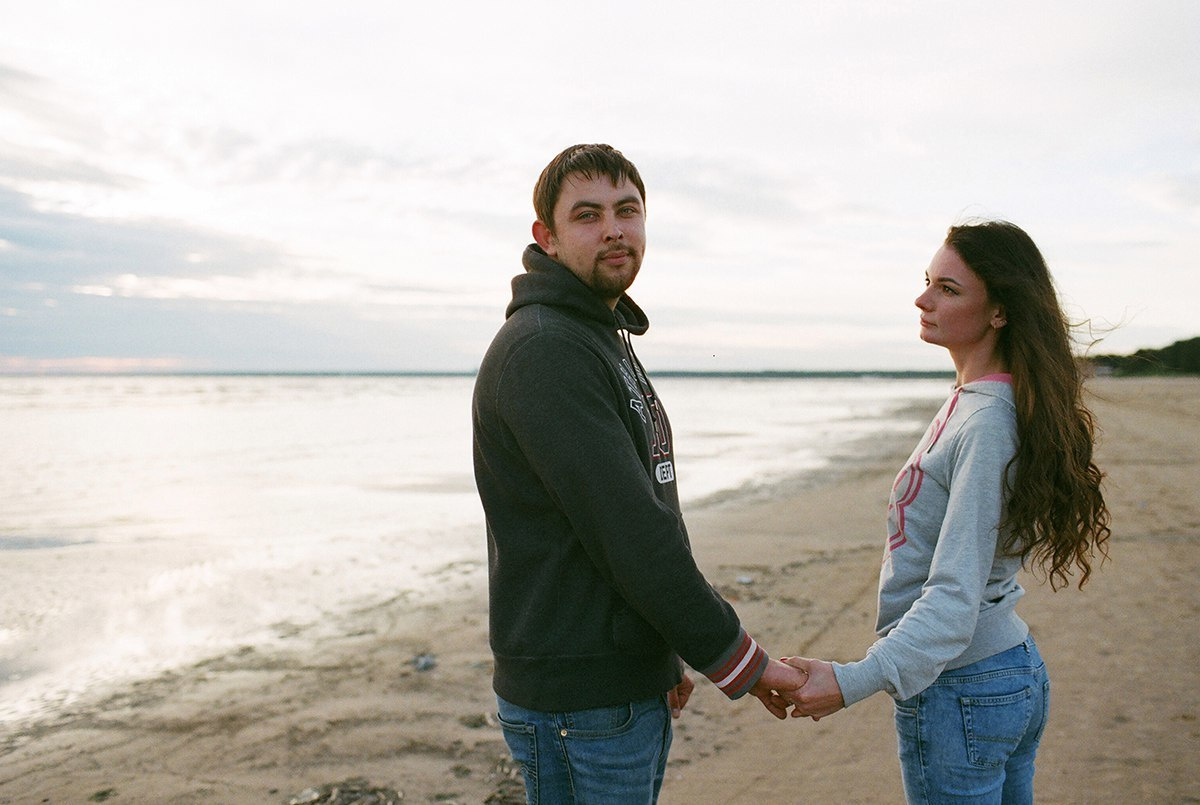 Андрей и Катя. Свадебный и семейный пленочный фотограф в Петербурге Истомина Ирина