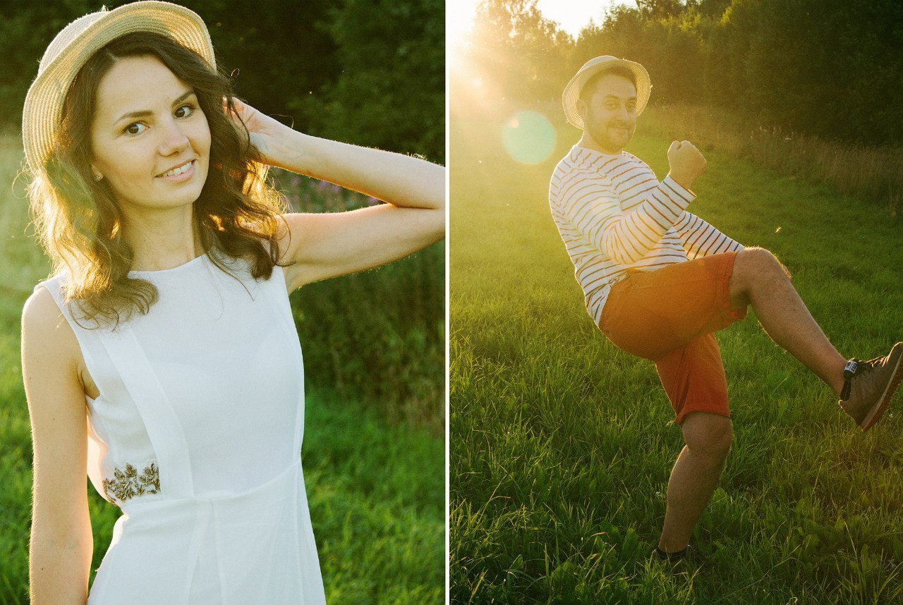 Наталья и Дима. Свадебный и семейный пленочный фотограф в Петербурге Истомина Ирина