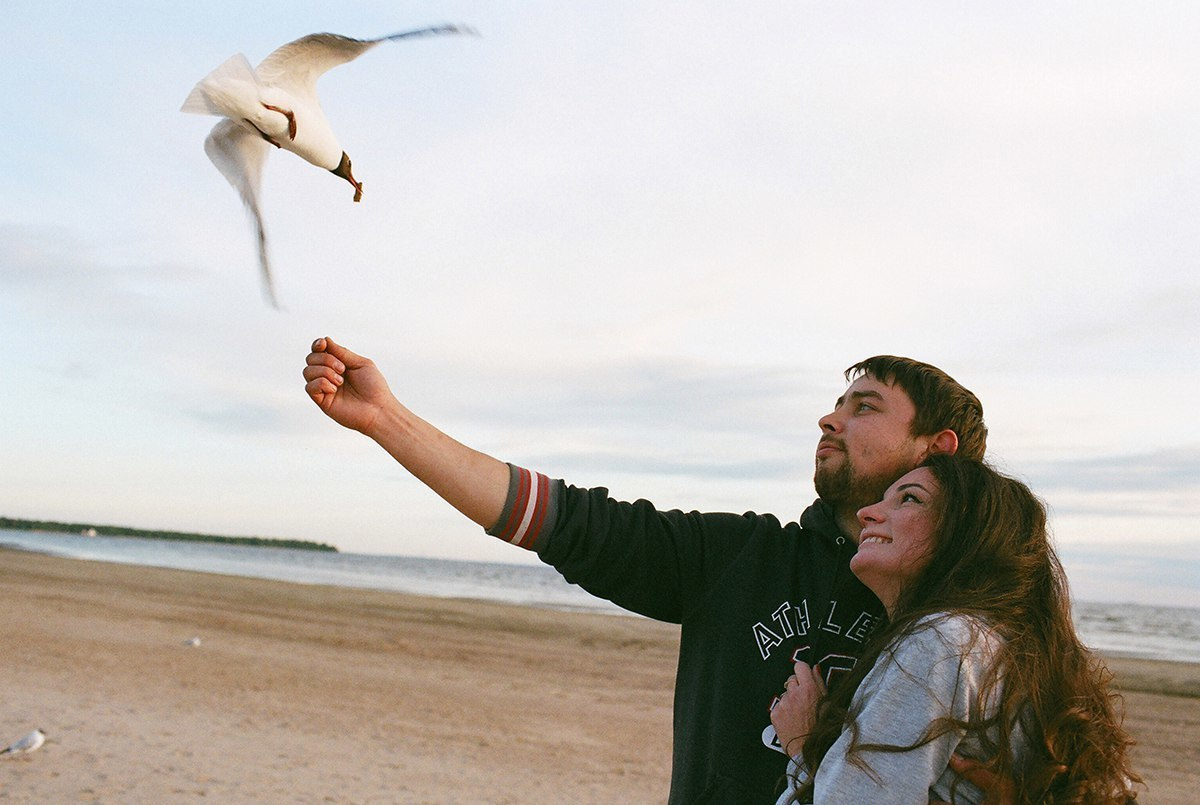 Андрей и Катя. Свадебный и семейный пленочный фотограф в Петербурге Истомина Ирина