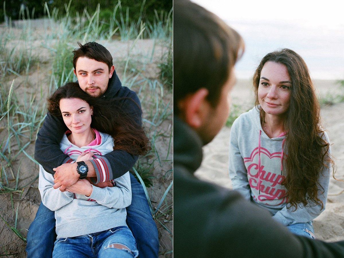 Андрей и Катя. Свадебный и семейный пленочный фотограф в Петербурге Истомина Ирина