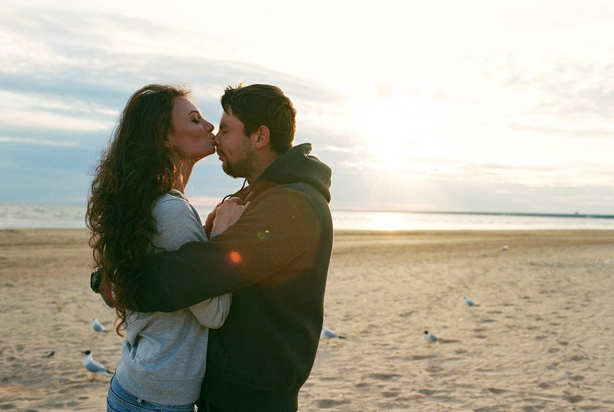 Андрей и Катя. Свадебный и семейный пленочный фотограф в Петербурге Истомина Ирина