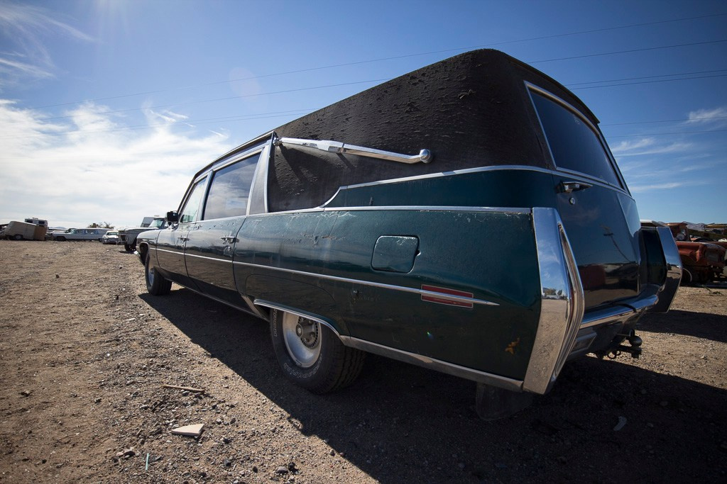 Ретро- авторазборка, США, 2013. Фотограф Василий Буланов