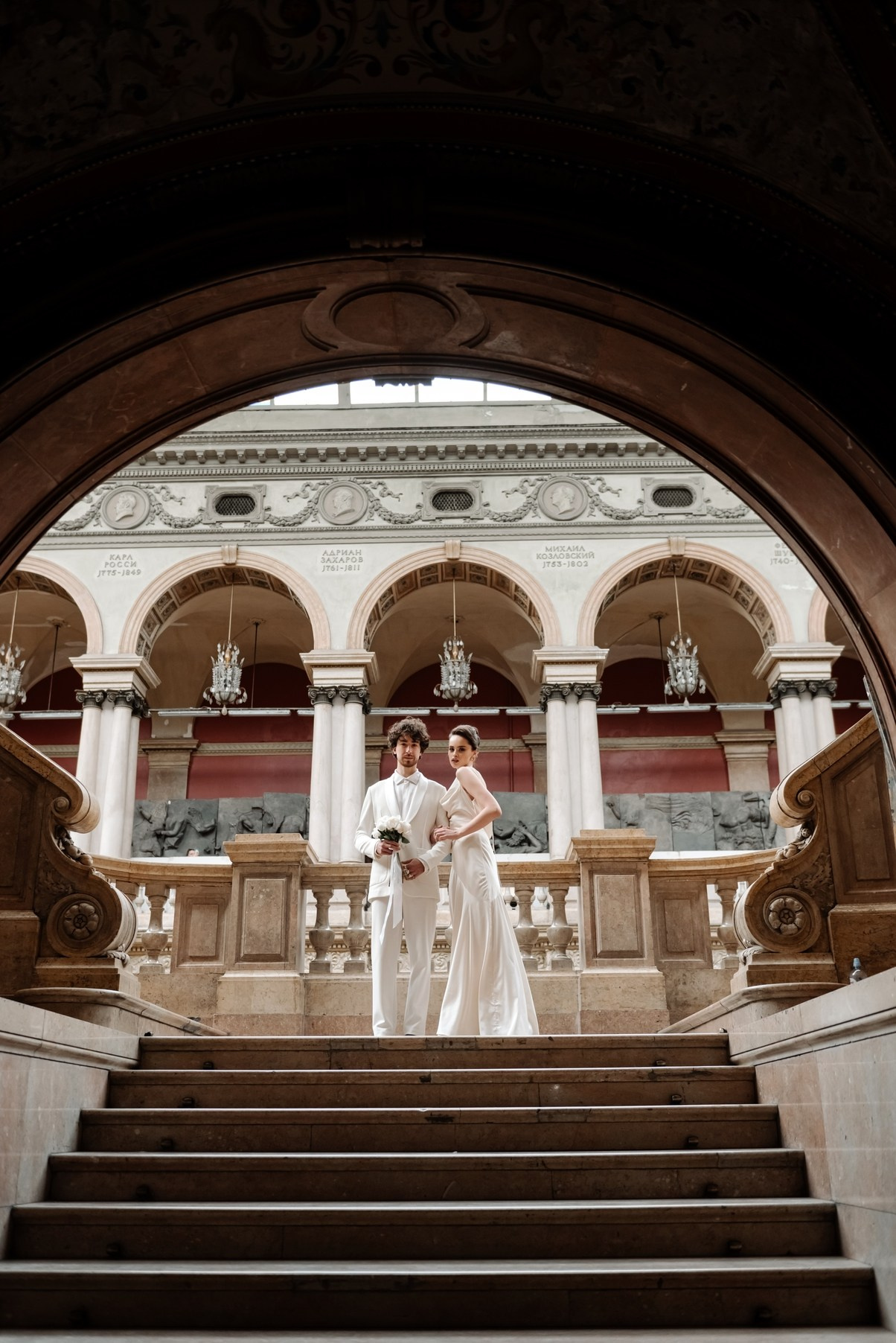 Свадебная фотосессия в Штиглица. Свадебный и семейный фотограф в Санкт-Петербурге Елена Худякова