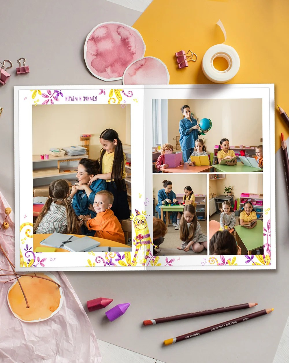 Дизайны фотокниг для детского сада. REPEYBOOK | Выпускные альбомы для детского сада и класса