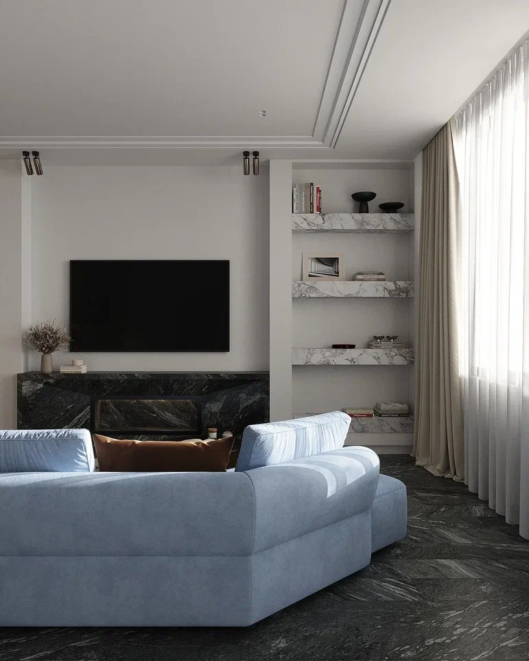 Частные апартаменты. PROEKT_KULTURA Дизайн интерьера