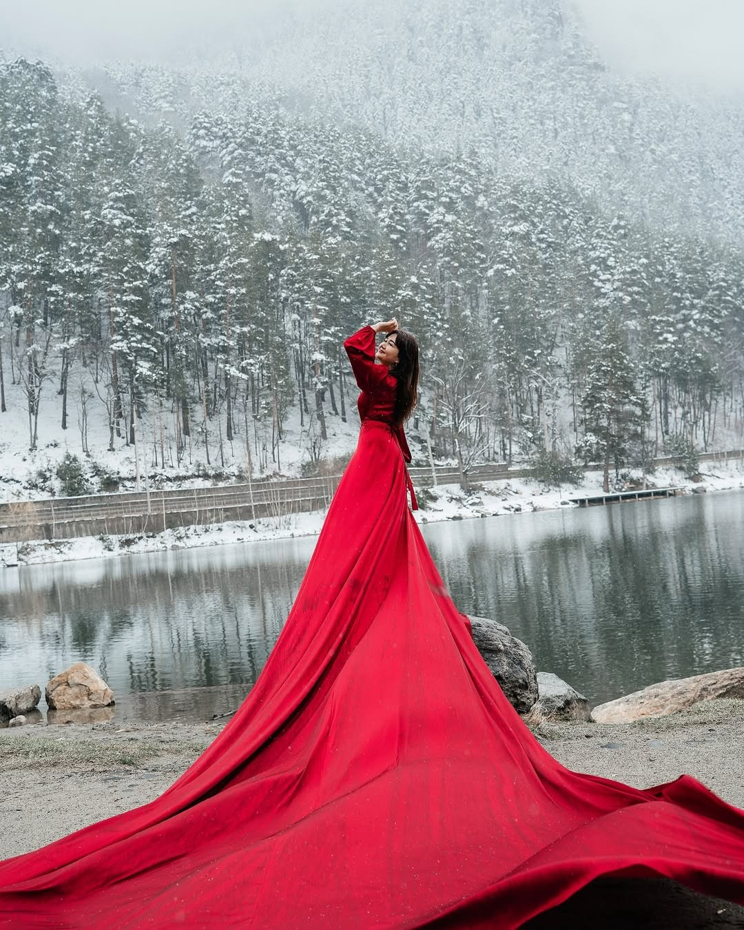 Съёмки в горах. Фотограф Диана Семенова