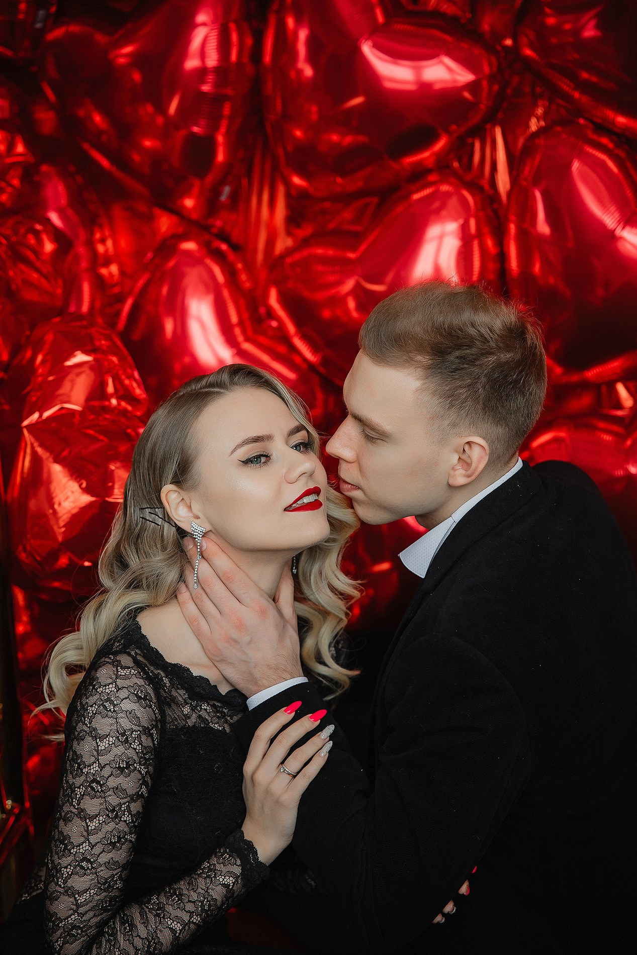 Love story в студии. Фотограф Олеся Жомер