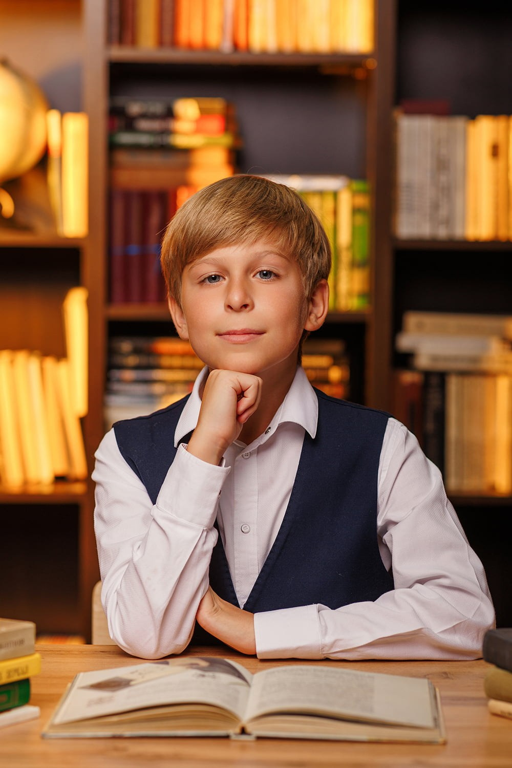 Выпускные альбомы 4 класса: яркие локации в студии. СИГМА | Студия выпускных альбомов Красноярск