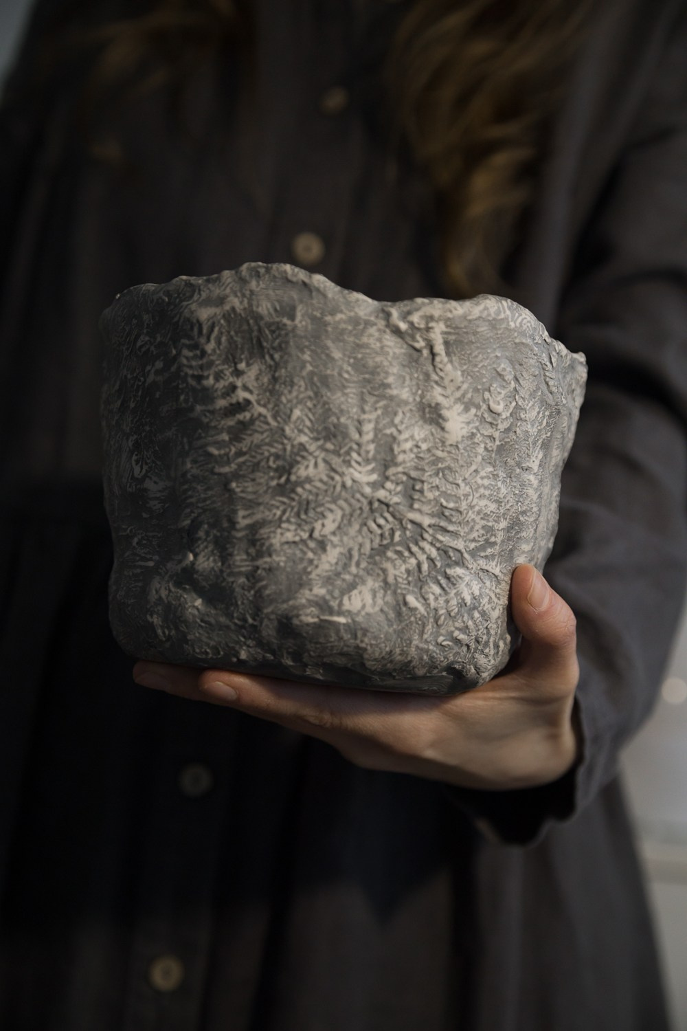 Кашпо «Папоротники» НЕТ В НАЛИЧИИ. Катя Цвет