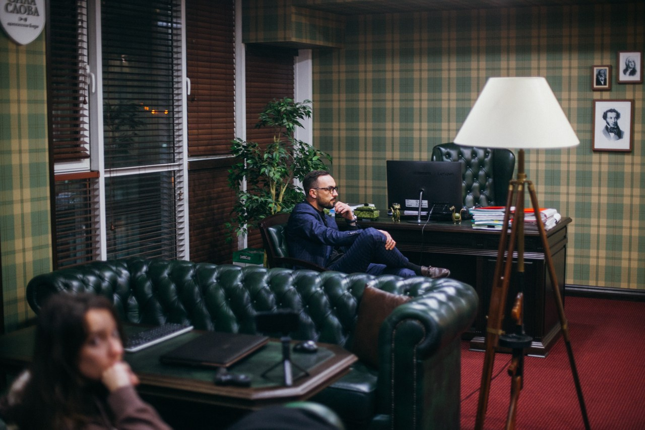 Бэкстейдж съемка рекламы. Фотограф Денис Денисов