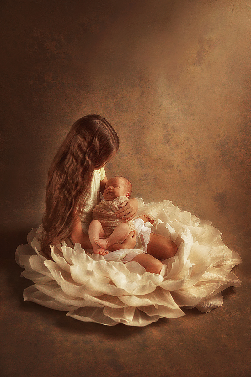 Новорожденные. Фотограф новорожденных беременных в Тюмени Ткачук Татьяна
