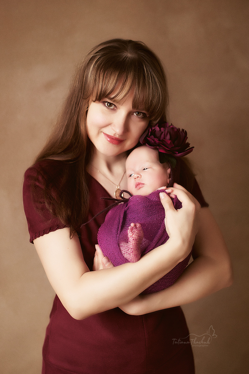 Новорожденные. Фотограф новорожденных беременных в Тюмени Ткачук Татьяна
