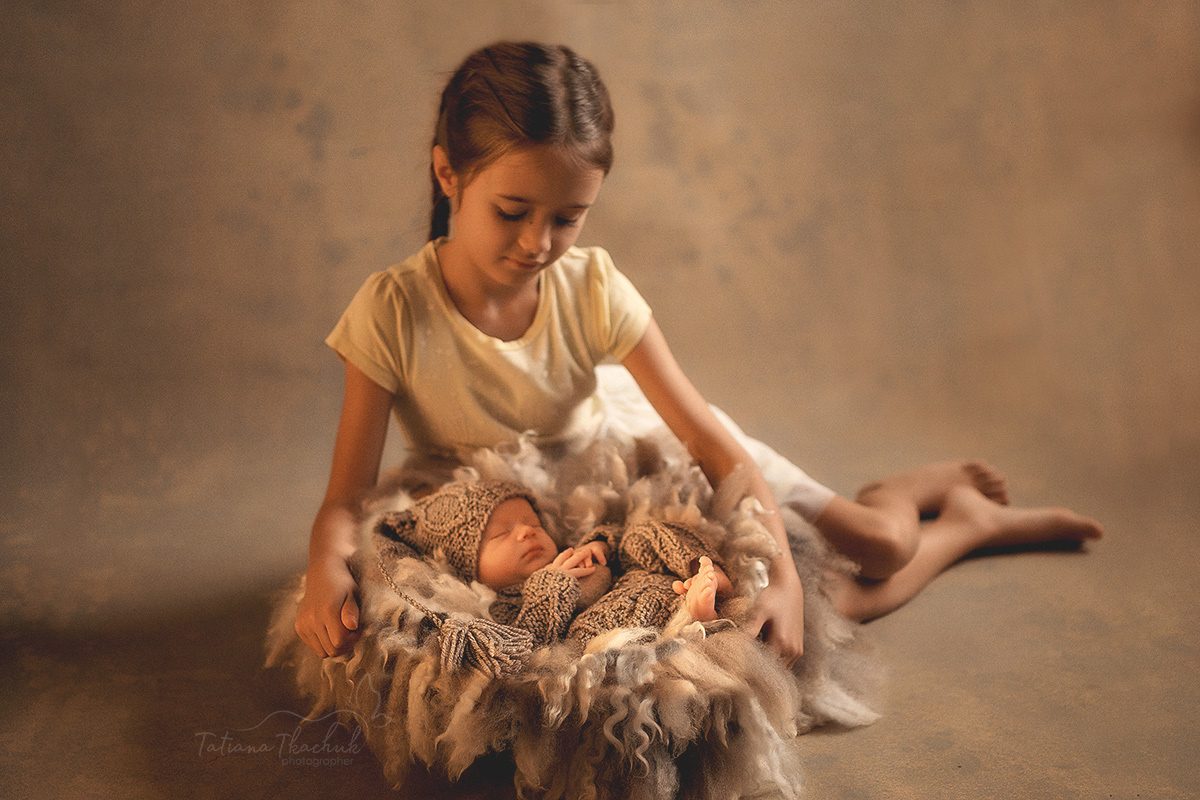 Новорожденные. Фотограф новорожденных беременных в Тюмени Ткачук Татьяна