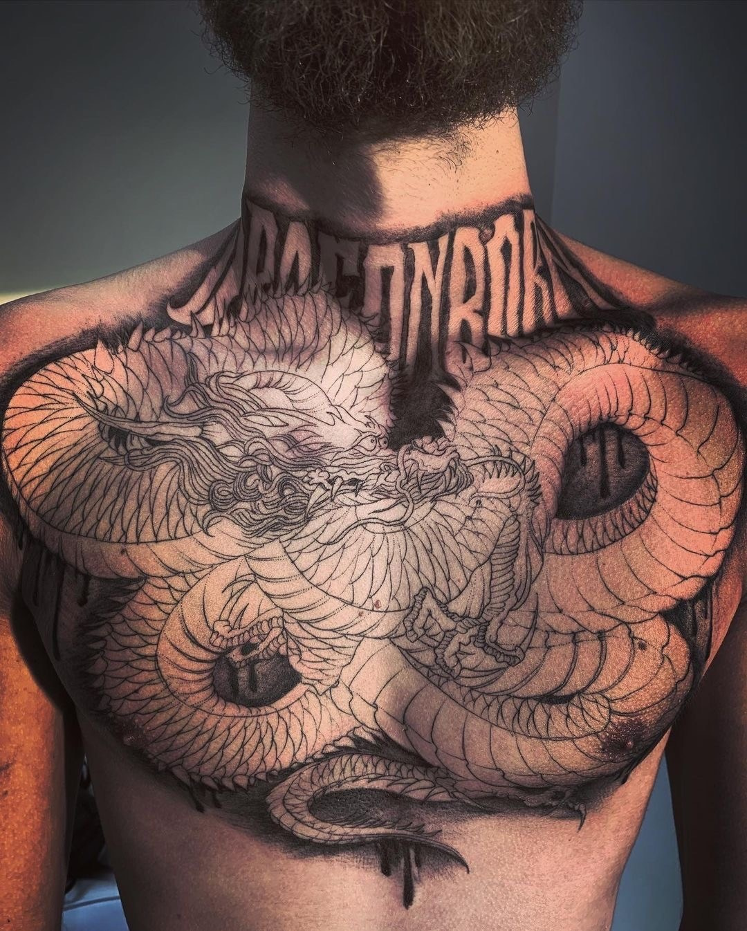 Грудь. Тату-мастер в Краснодаре — Рашид