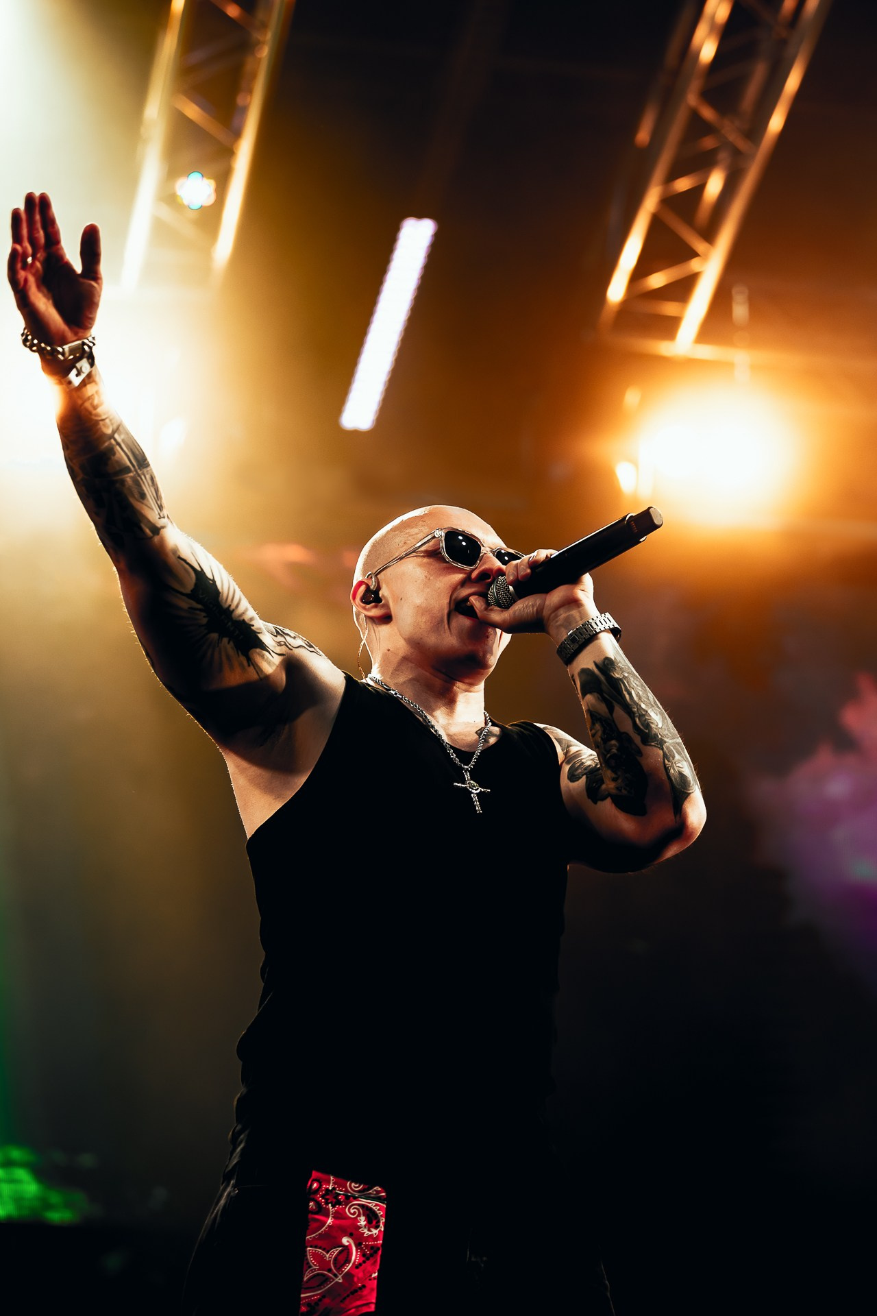 Концерт группы Заточка, 04.07.25, Red Summer, Красный Октябрь. Юрий «Новокаин» Симонов.