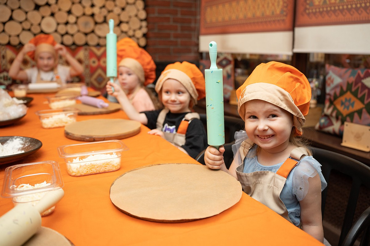 Кулинарный мастер-класс в «Пхали-Хинкали». Фотограф Мария Ковкова