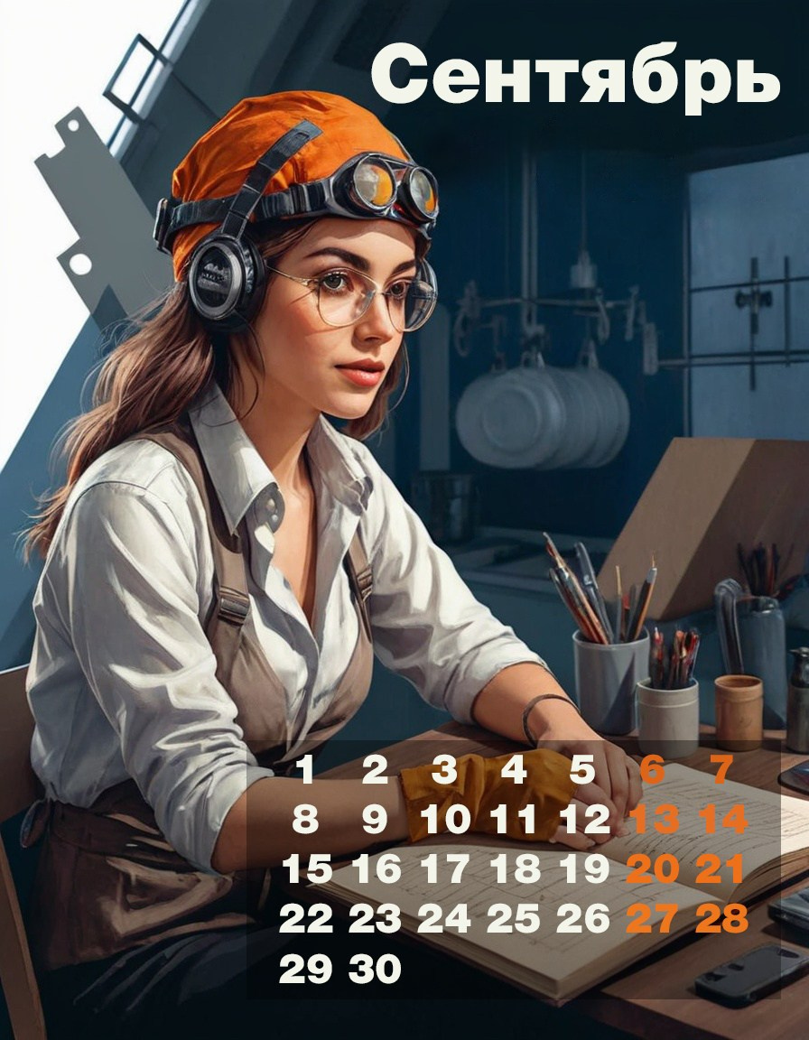 Бизнес-портреты для оформления фирменного календаря вашей компании