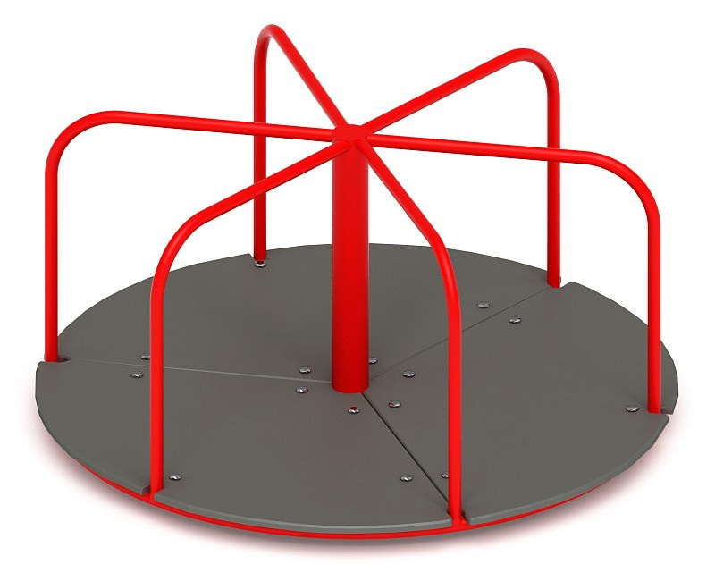 Карусель Ветерок 1 - ИО 30.01.01-И1                                                                                                                                                            Габариты (ШхДхВ): 1600х1600х700                                                                                                                                                                  Зона безопасности, мм: 5600х5600 D=5600                                                                                                                                           Возрастные ограничения весом не более 70 кг