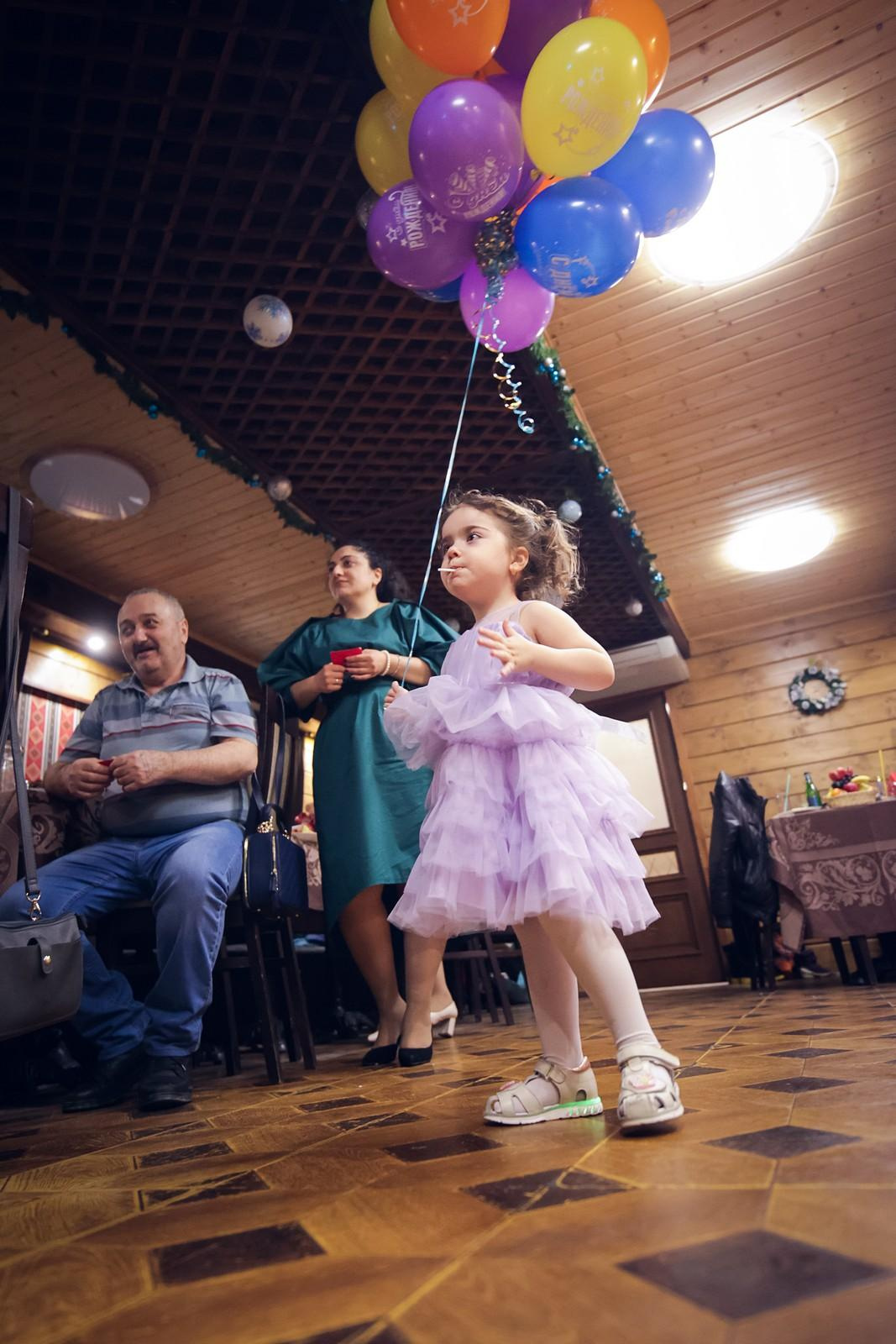 День рождения 3 года. Свадебный и репортажный фотограф в Москве и Московской области