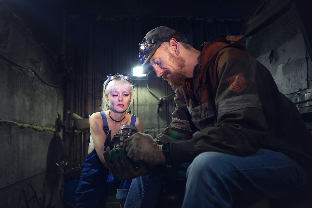 Гараж. Свадебный и репортажный фотограф в Москве и Московской области