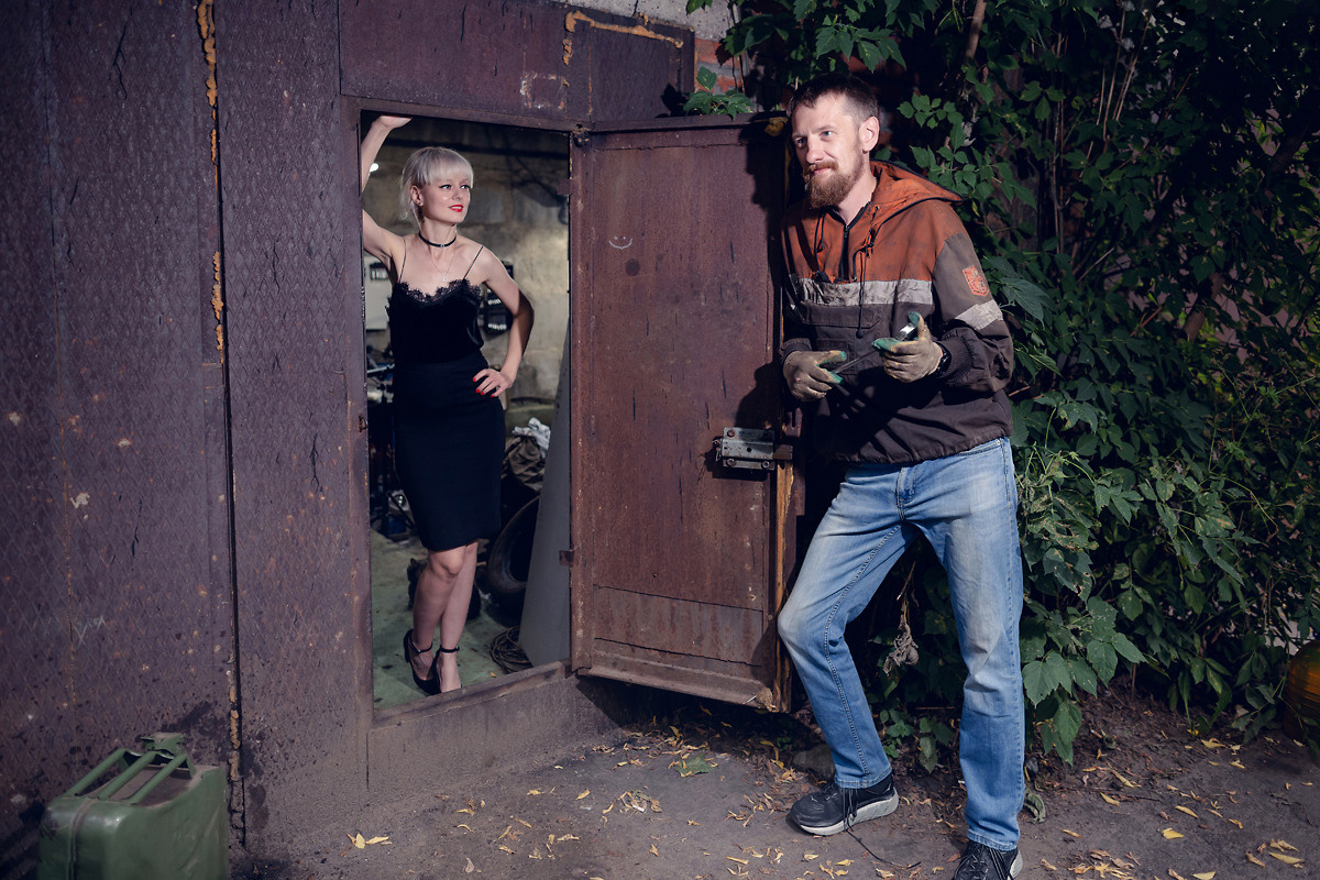 Гараж. Свадебный и репортажный фотограф в Москве и Московской области