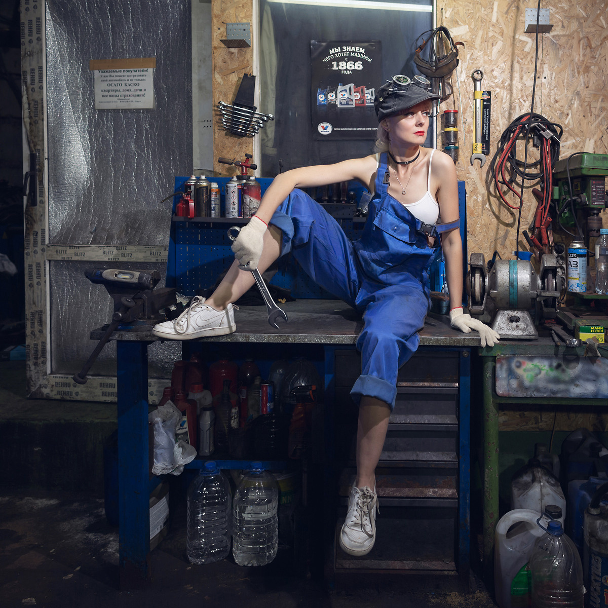 Гараж. Свадебный и репортажный фотограф в Москве и Московской области