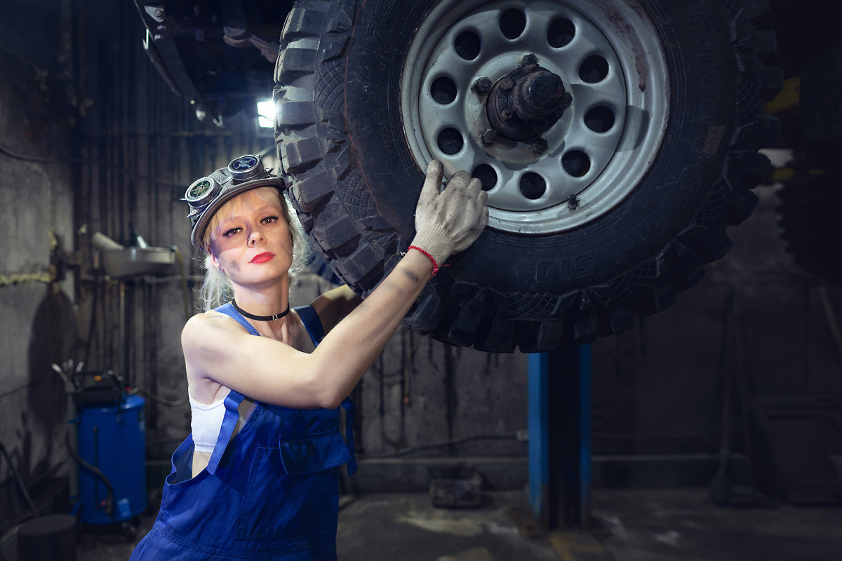 Гараж. Свадебный и репортажный фотограф в Москве и Московской области