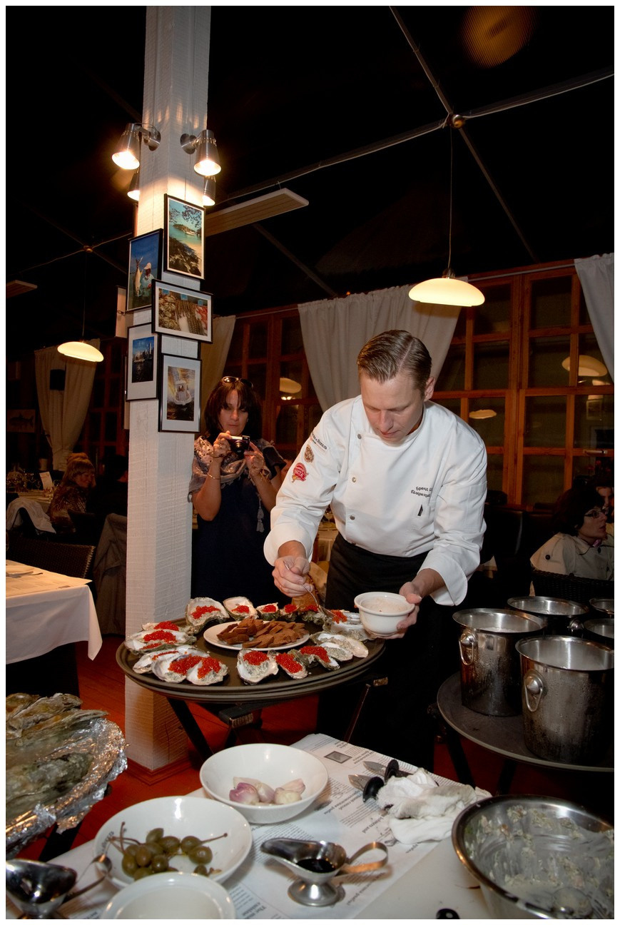 Презентация морепродуктов. Свадебный и репортажный фотограф в Москве и Московской области