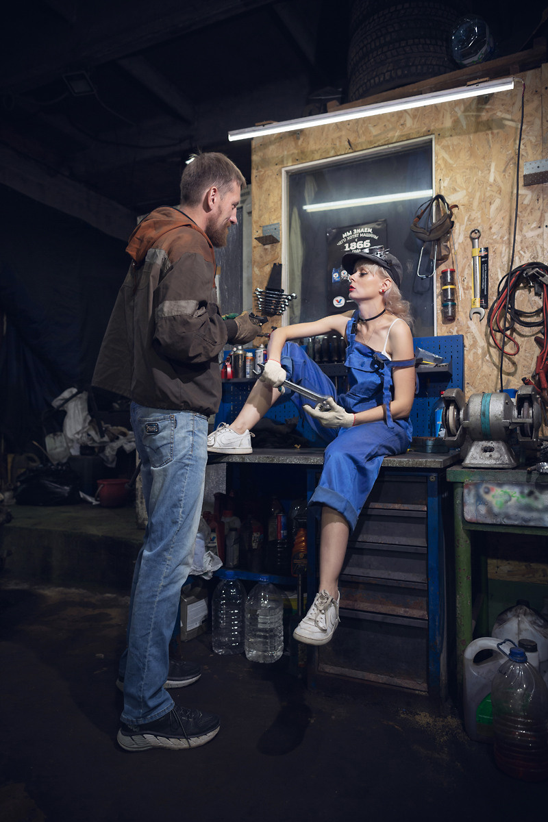 Гараж. Свадебный и репортажный фотограф в Москве и Московской области