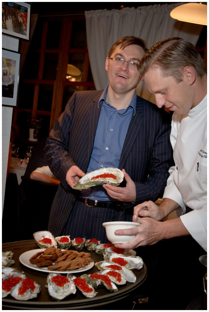Презентация морепродуктов. Свадебный и репортажный фотограф в Москве и Московской области
