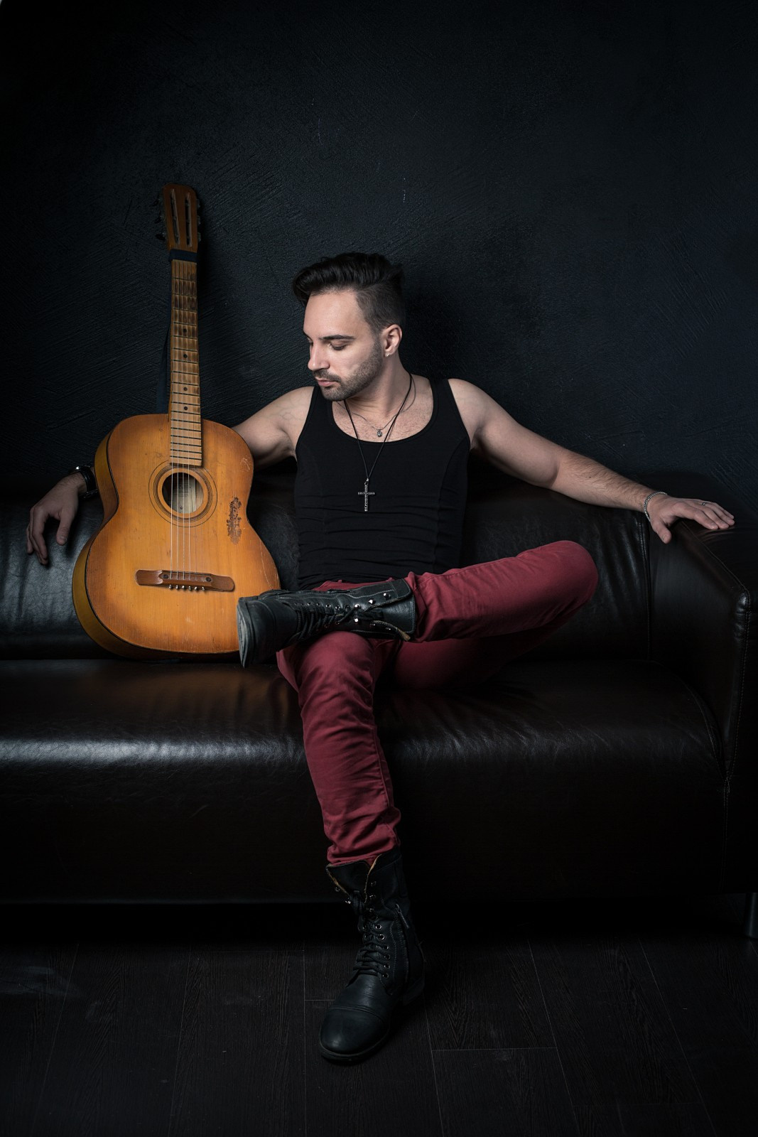 Мужской творческий портрет. Свадебный и репортажный фотограф в Москве и Московской области